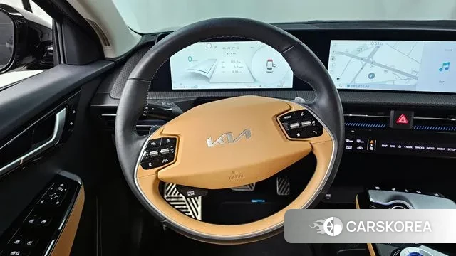 Kia EV6 2023 Черный из Кореи, фото 4