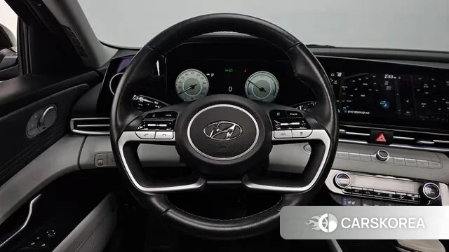 Hyundai Avante Hybrid (CN7) 2020 Черный из Кореи, фото 4