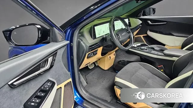 Kia EV6 2022 Синий из Кореи, фото 4