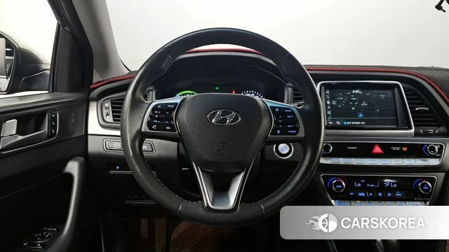 Hyundai Sonata New Rise Hybrid 2019 Серый из Кореи, фото 4