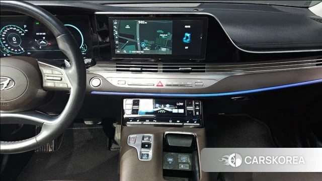 Hyundai The New Grandeur IG 2021 Черный из Кореи, фото 4