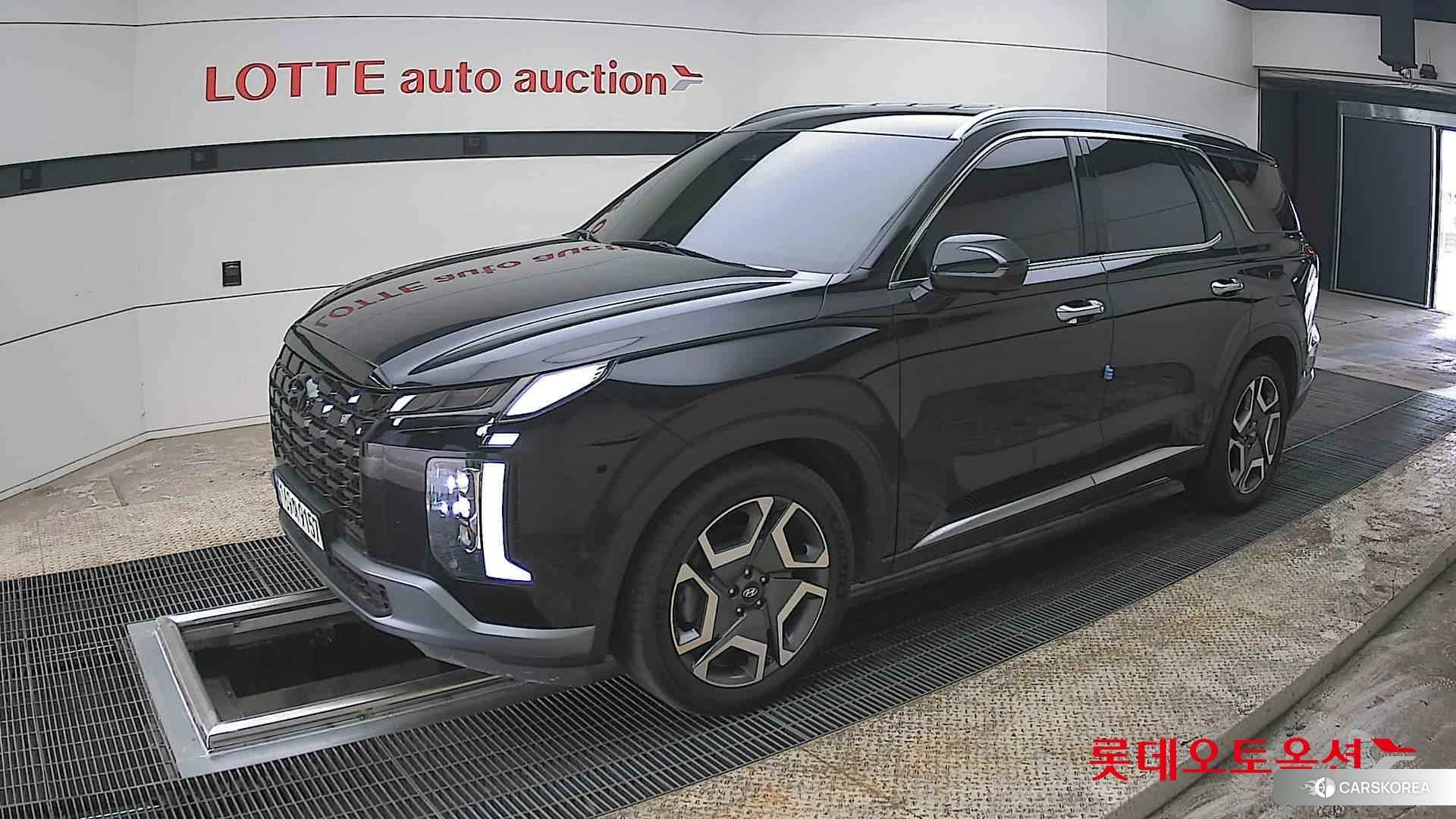 Hyundai Palisade 2023 Abyss Black Pearl из Кореи, фото 4