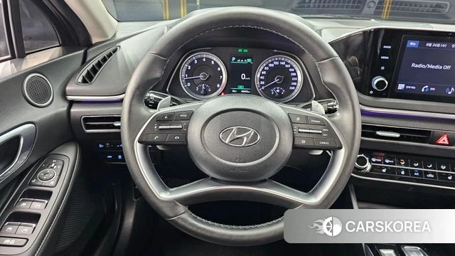 Hyundai Sonata (DN8) 2022 Черный из Кореи, фото 4