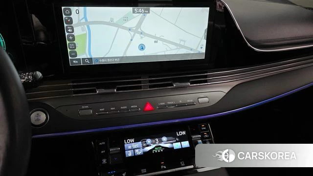 Hyundai The New Grandeur IG Hybrid 2022 Черный из Кореи, фото 4