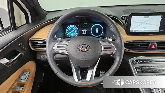 Hyundai The New Santa Fe 2023 Белый из Кореи, фото 4