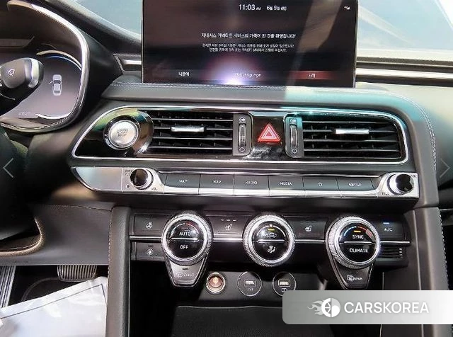 Genesis The New G70 2023 Черный из Кореи, фото 4