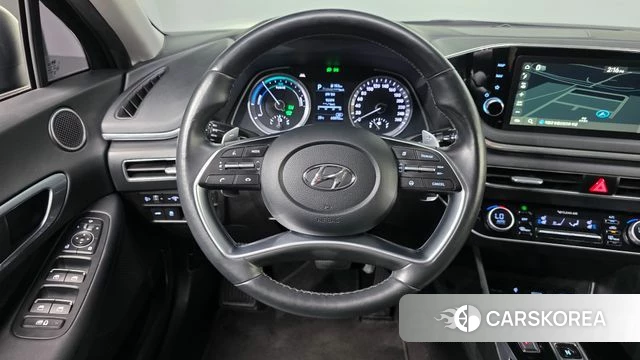 Hyundai Sonata Hybrid (DN8) 2020 Черный из Кореи, фото 4