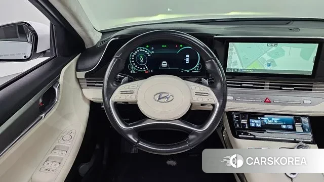 Hyundai The New Grandeur IG Hybrid 2022 Белый из Кореи, фото 4