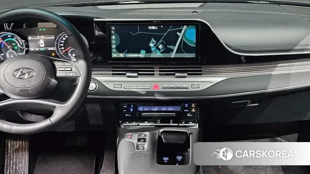 Hyundai The New Grandeur IG Hybrid 2021 Серый из Кореи, фото 4