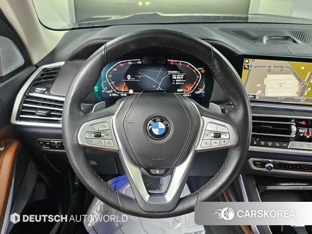 BMW X7 (G07) 2021 Черный из Кореи, фото 4