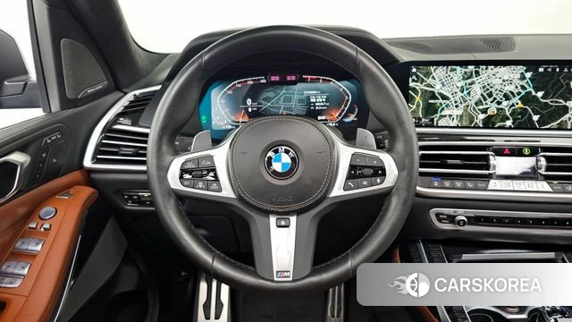 BMW X7 (G07) 2022 Синий из Кореи, фото 4