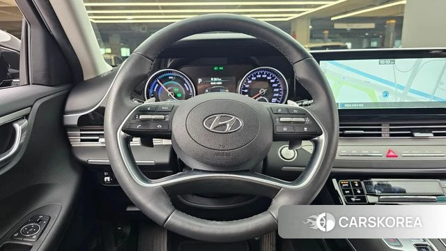Hyundai The New Grandeur IG Hybrid 2022 Черный из Кореи, фото 4