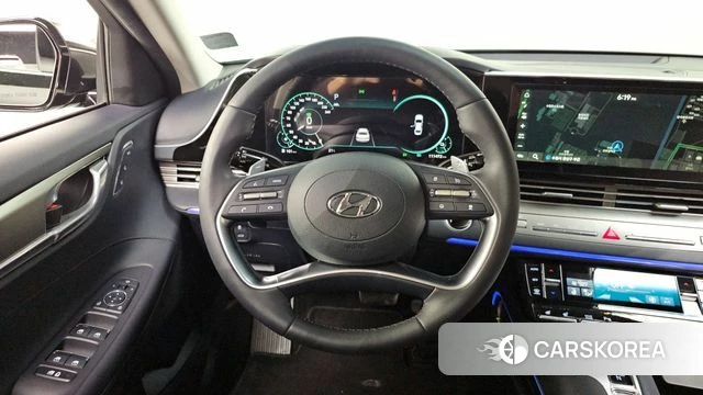 Hyundai The New Grandeur IG Hybrid 2021 Серый из Кореи, фото 4