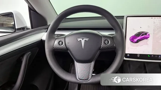 Tesla Model Y 2023 Белый из Кореи, фото 4