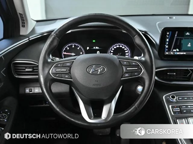 Hyundai The New Santa Fe 2021 Серебристо-серый из Кореи, фото 4