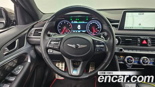 Genesis G70 2019 Черный из Кореи, фото 4