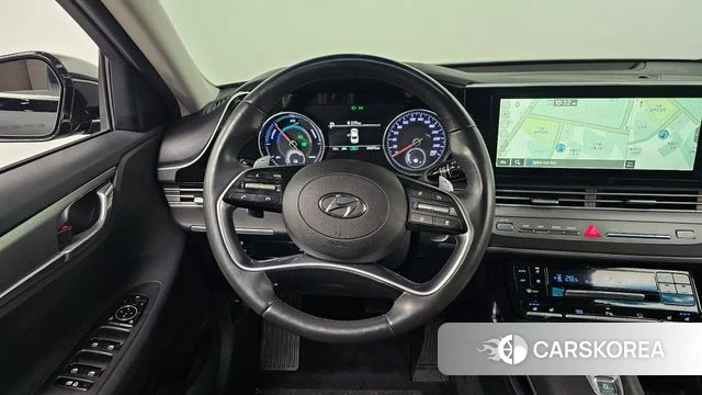 Hyundai The New Grandeur IG Hybrid 2021 Черный из Кореи, фото 4