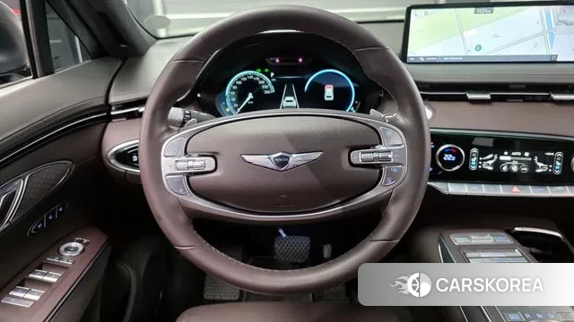 Genesis GV70 2022 Темно-зеленый из Кореи, фото 4