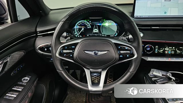 Genesis GV70 2021 Синий из Кореи, фото 4