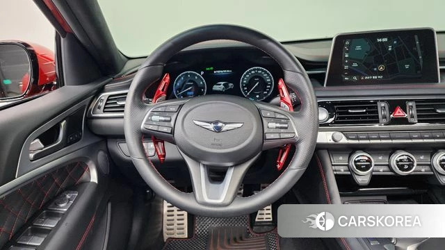 Genesis G70 2019 Красный из Кореи, фото 4