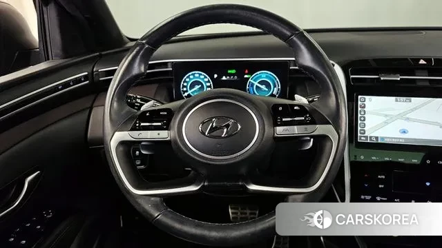 Hyundai Tucson Hybrid (NX4) 2021 Серый из Кореи, фото 4