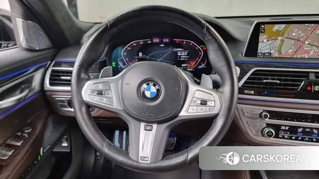 BMW 7 Series (G11) 2022 Черный из Кореи, фото 4