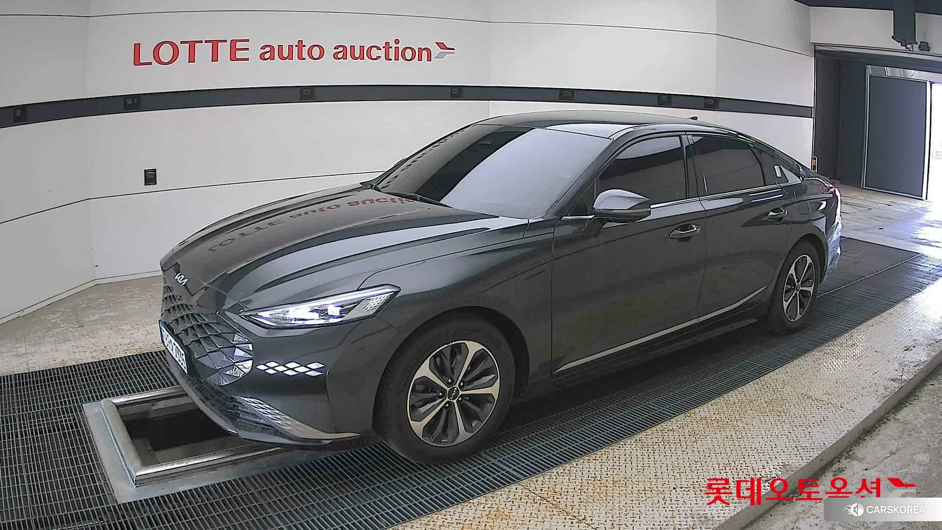 Kia K8 Hybrid 2022 Interstellagray из Кореи, фото 4