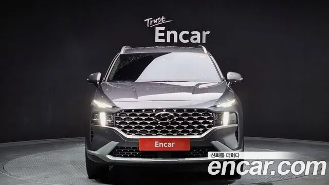 Hyundai The New Santa Fe 2023 Серый из Кореи, фото 4