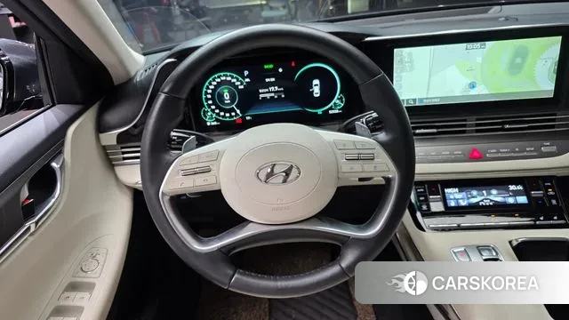Hyundai The New Grandeur IG Hybrid 2021 Серый из Кореи, фото 4
