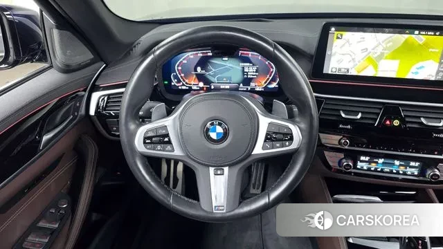 BMW 5 Series (G30) 2023 Черный из Кореи, фото 4