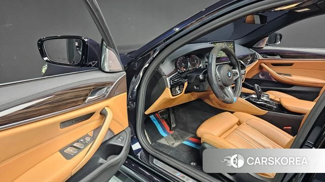 BMW 5 Series (G30) 2021 Синий из Кореи, фото 4
