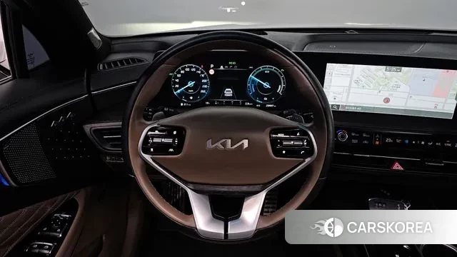 Kia K8 Hybrid 2023 Белый из Кореи, фото 4