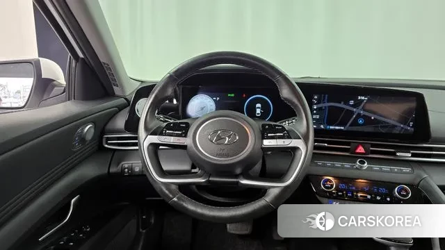 Hyundai Avante Hybrid (CN7) 2020 Белый из Кореи, фото 4