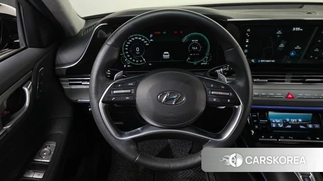 Hyundai The New Grandeur IG Hybrid 2021 Черный из Кореи, фото 4