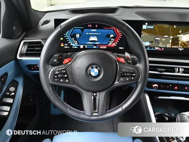 BMW M3 (G80) 2023 Белый из Кореи, фото 4