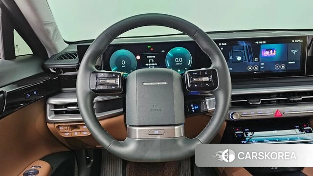 Hyundai Grandeur Hybrid (GN7) 2023 Серебристо-серый из Кореи, фото 4