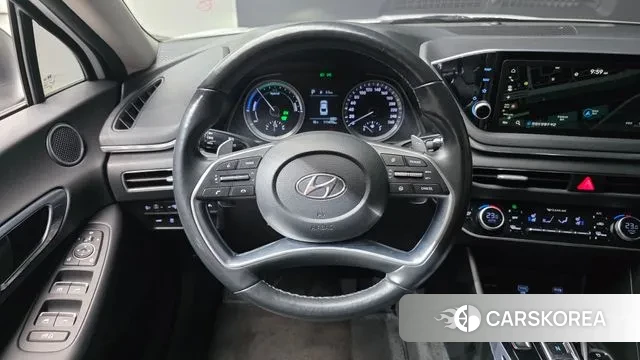Hyundai Sonata Hybrid (DN8) 2020 Белый из Кореи, фото 4