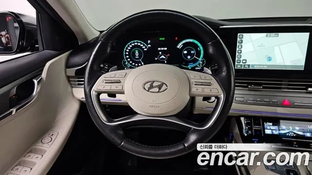Hyundai The New Grandeur IG Hybrid 2021 Серый из Кореи, фото 4