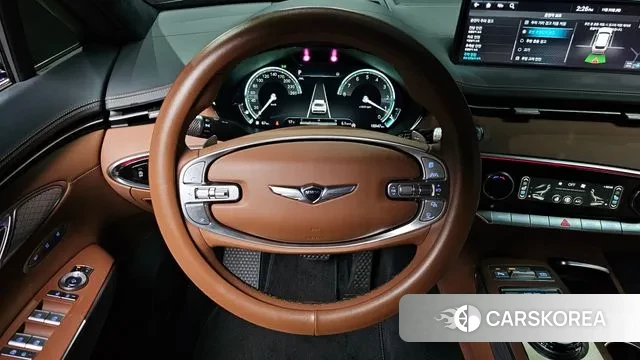 Genesis GV70 2023 Синий из Кореи, фото 4