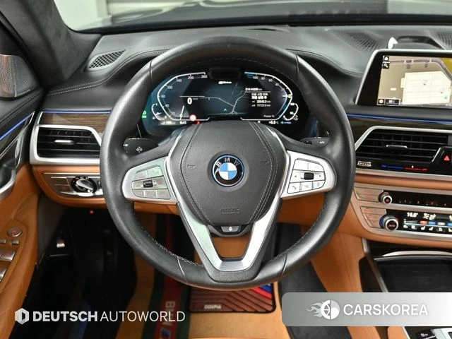 BMW 7 Series (G11) 2022 Черный из Кореи, фото 4