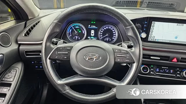 Hyundai Sonata Hybrid (DN8) 2021 Черный из Кореи, фото 4