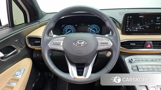 Hyundai The New Santa Fe 2023 Белый из Кореи, фото 4