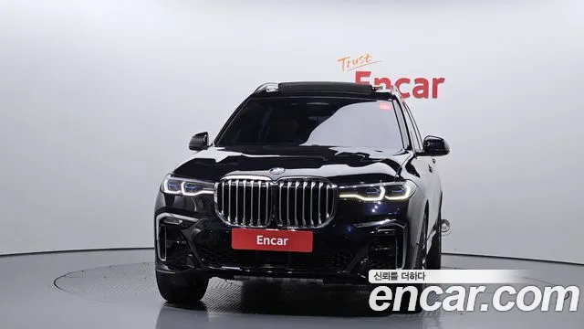 BMW X7 (G07) 2019 Черный из Кореи, фото 4