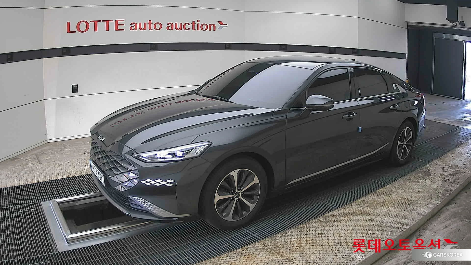 Kia K8 Hybrid 2022 Interstellagray из Кореи, фото 4