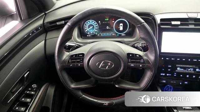 Hyundai Tucson Hybrid (NX4) 2022 Белый из Кореи, фото 4