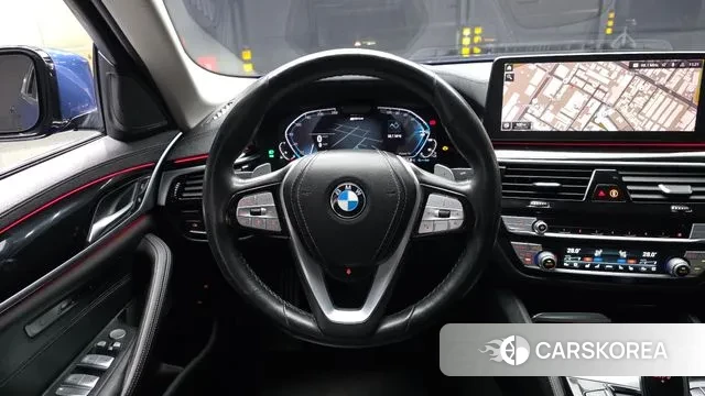 BMW 5 Series (G30) 2020 Синий из Кореи, фото 4