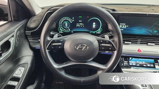 Hyundai The New Grandeur IG Hybrid 2021 Черный из Кореи, фото 4