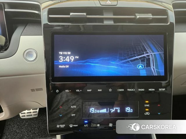 Hyundai Tucson Hybrid (NX4) 2020 Серый из Кореи, фото 4