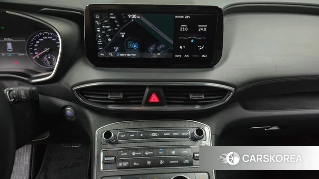 Hyundai The New Santa Fe 2022 Белый из Кореи, фото 4