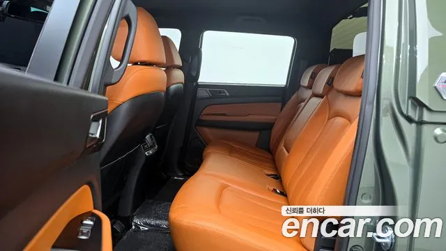 Ssangyong The New Rexton Sports Cannes 2022 Светло-зеленый из Кореи, фото 4